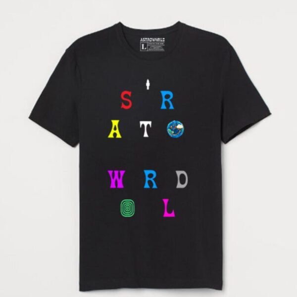 Astroworld Dizzy Black Shirt