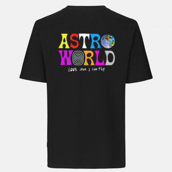 Astroworld Look Mom I Can Fly T-Shirt - Image 2