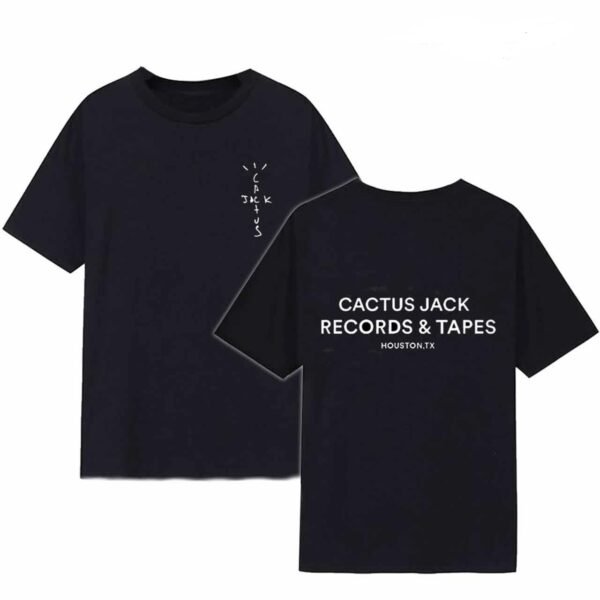 Cactus Jack Records And Tapes Houston Shirt