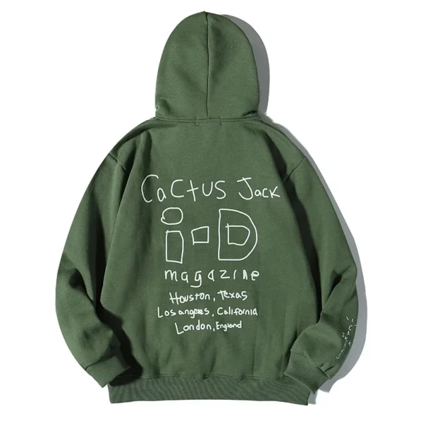 Travis Scott Cactus Jack Green Hoodie - Image 2